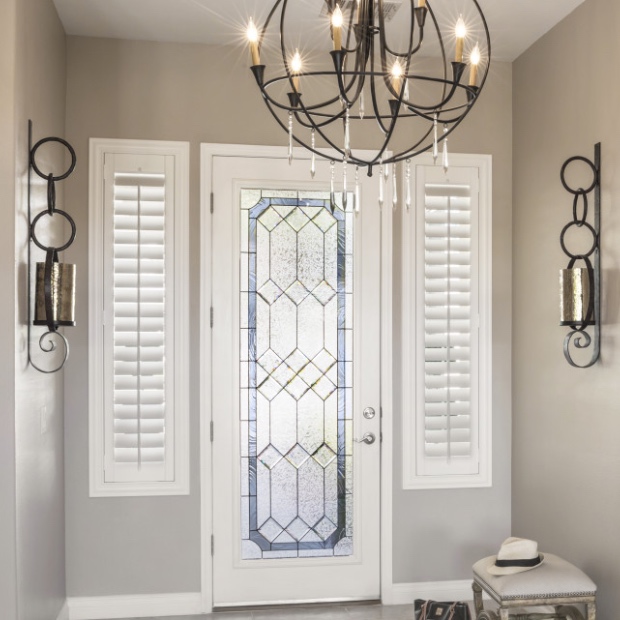 Sidelight shutters in Charlotte