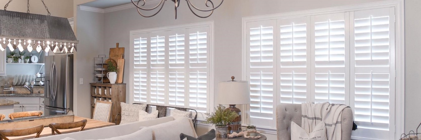 Interior shutters in Summerfield kitchen