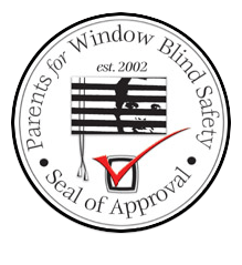 Seal of Approval by Parents for Window Blind Safety in Charlotte