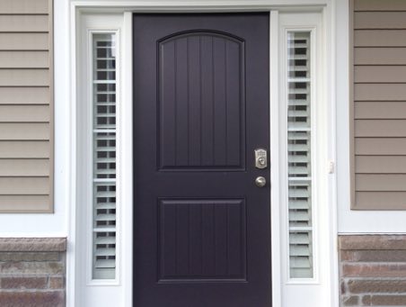 Front Door Sidelight Shutters Sunburst Shutters Charlotte