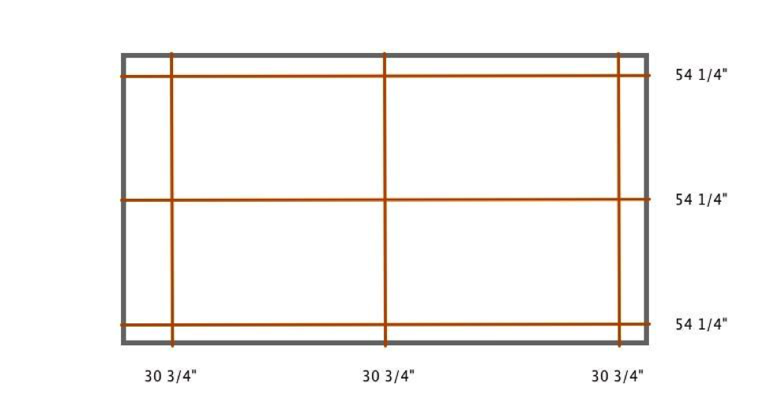 Charlotte plantation shutter measurement diagram